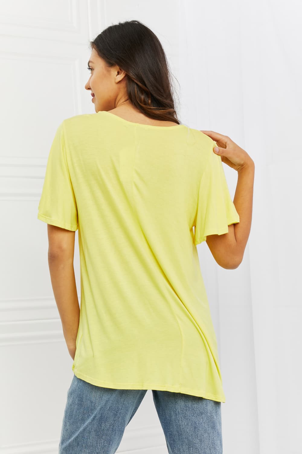 Luella Top in Yellow
