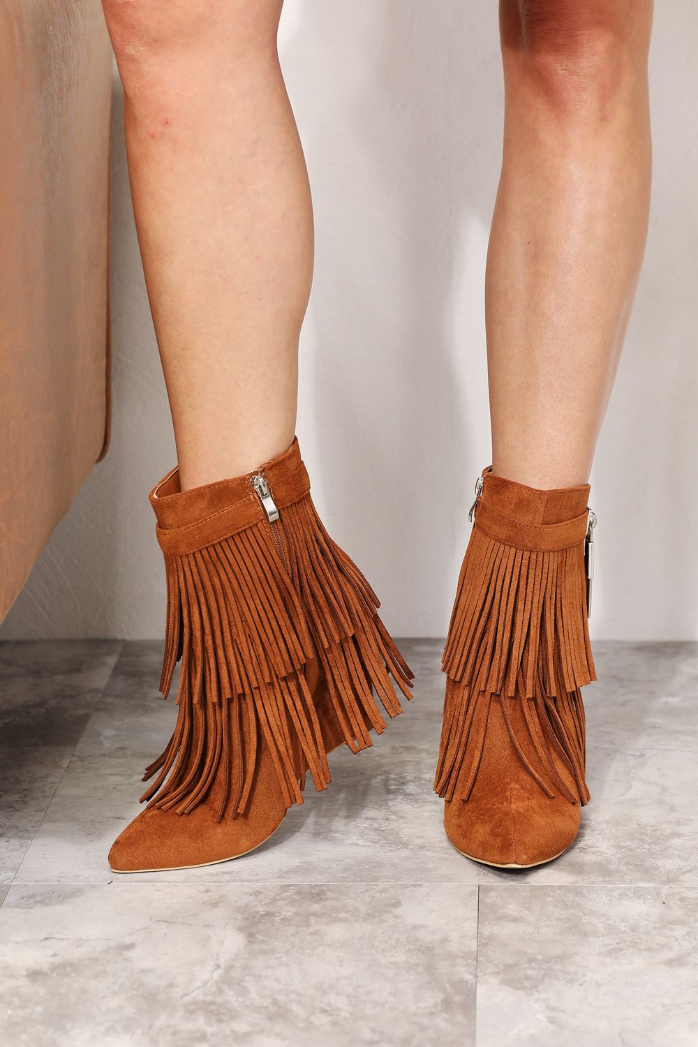 Fringe Booties