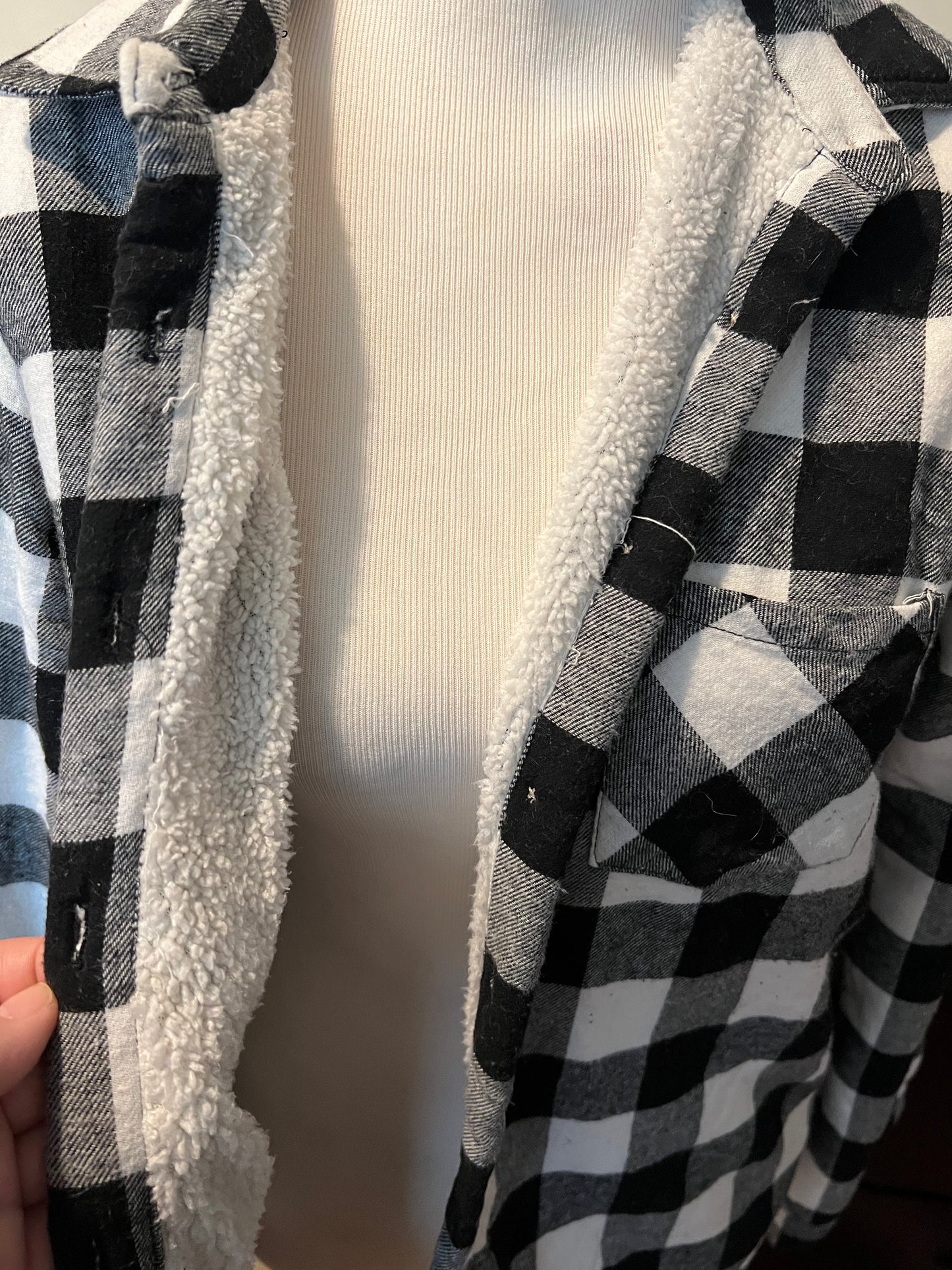 Alex Flannel in B & W