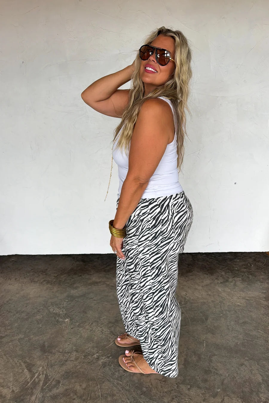 PREORDER: Zebra Bex Barrel Jeans