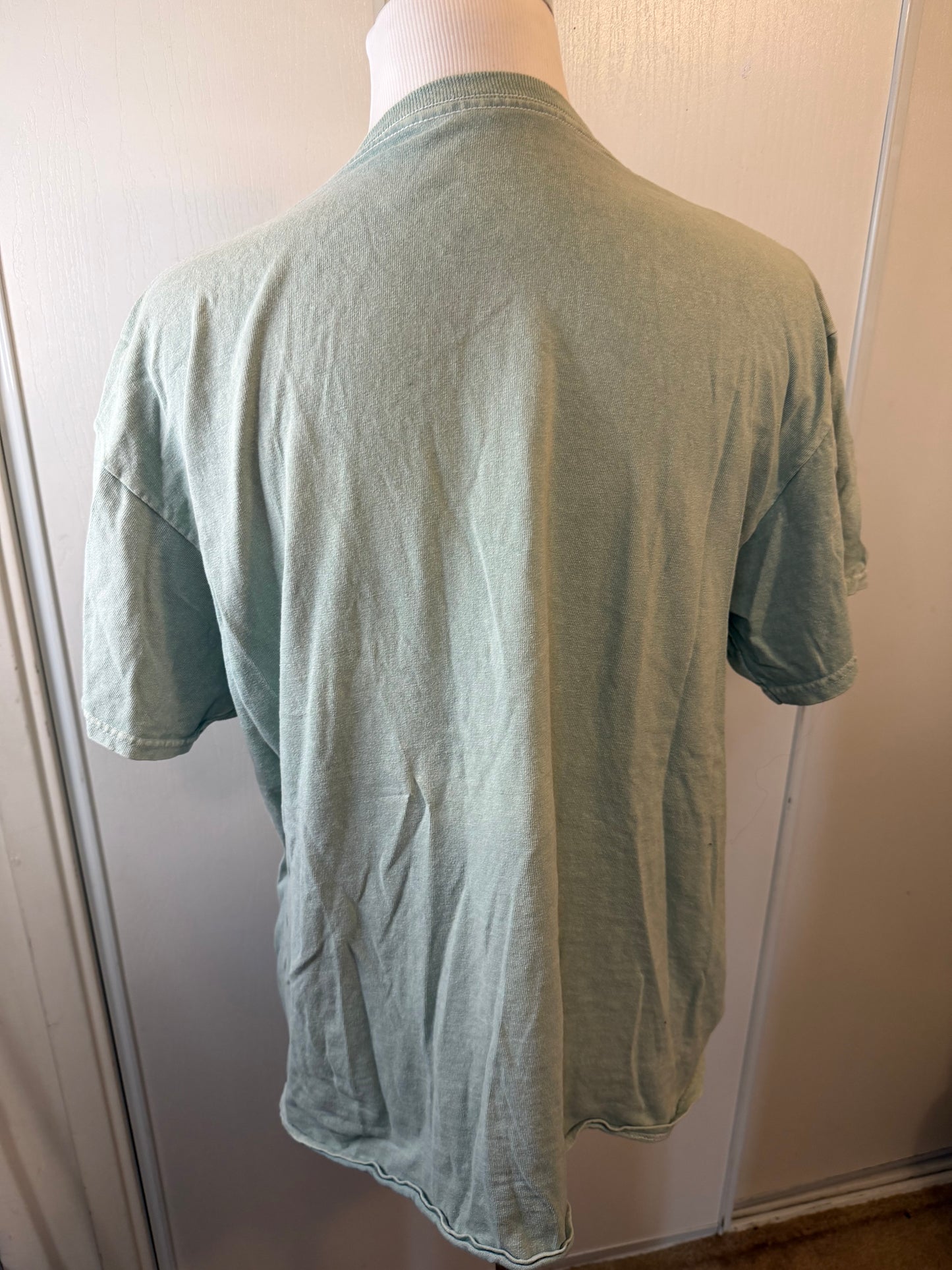 Amber Moon Revival: 100% Cotton Green Nirvana Tee