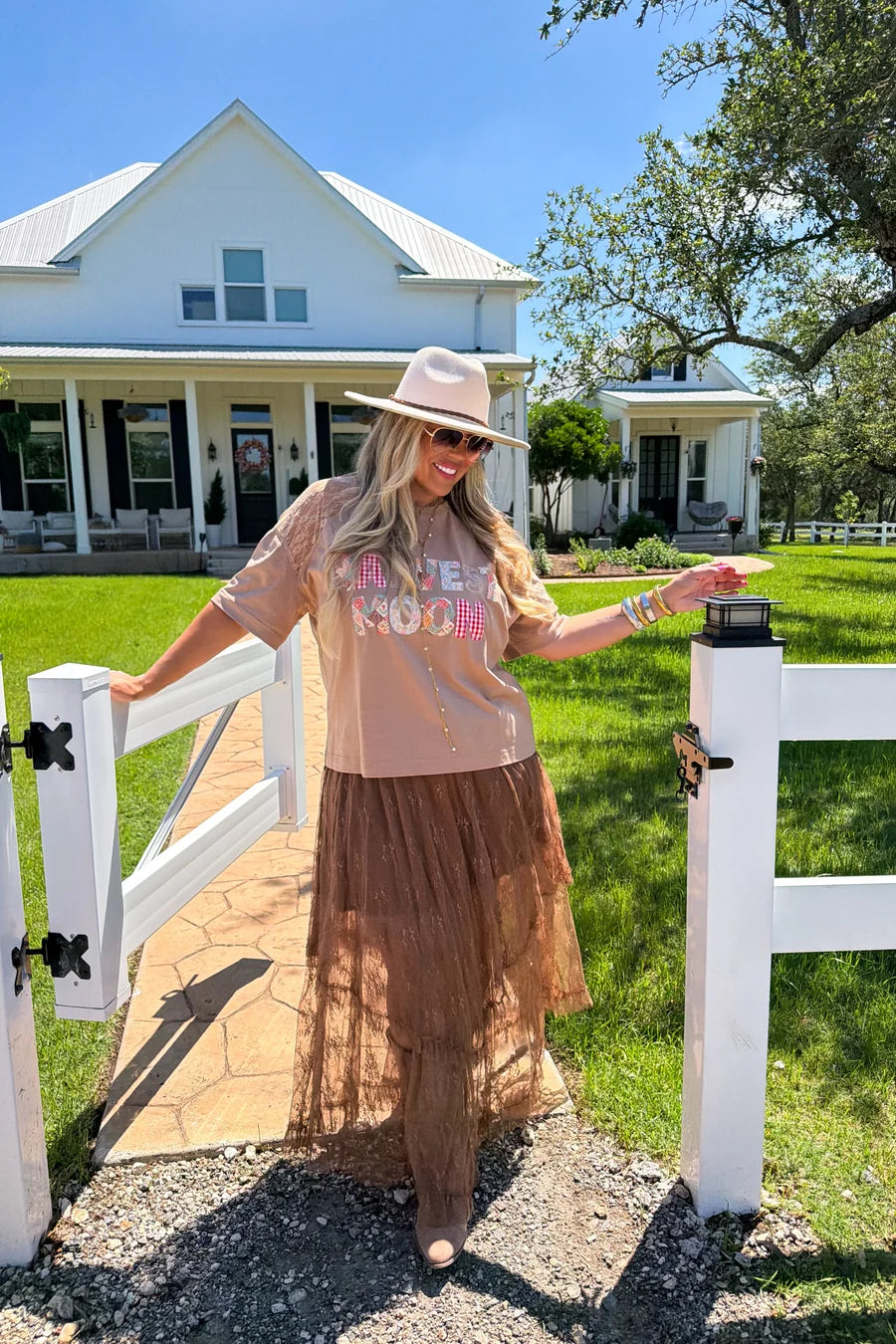 PREORDER: Autumn Blooming Maxi Skirt