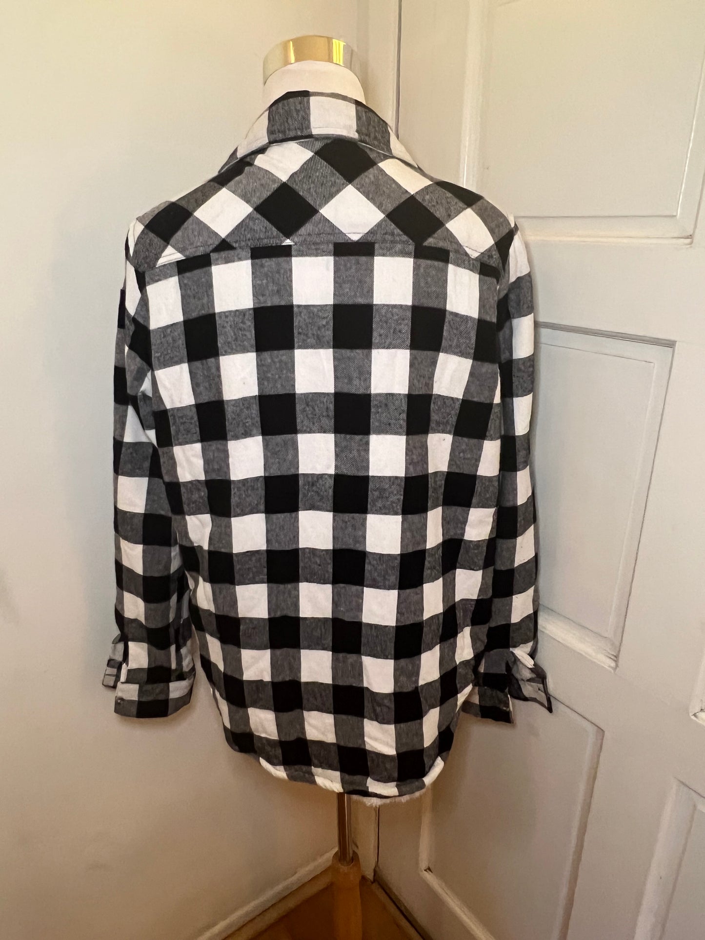 Amber Moon Revival: Buffalo Plaid Lined Shacket