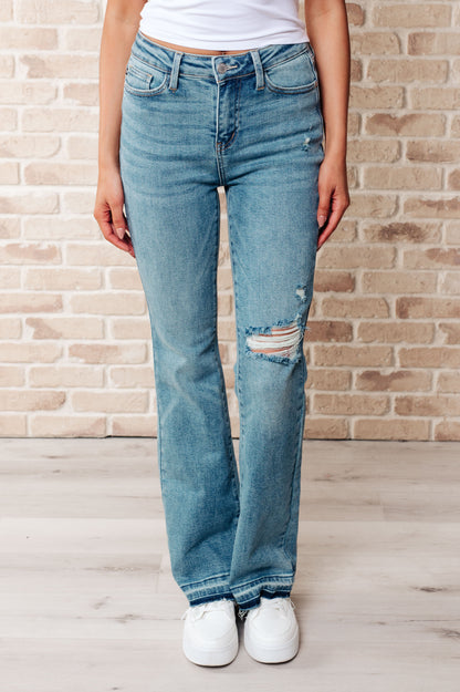 Isla Mid Rise Bootcut Jeans