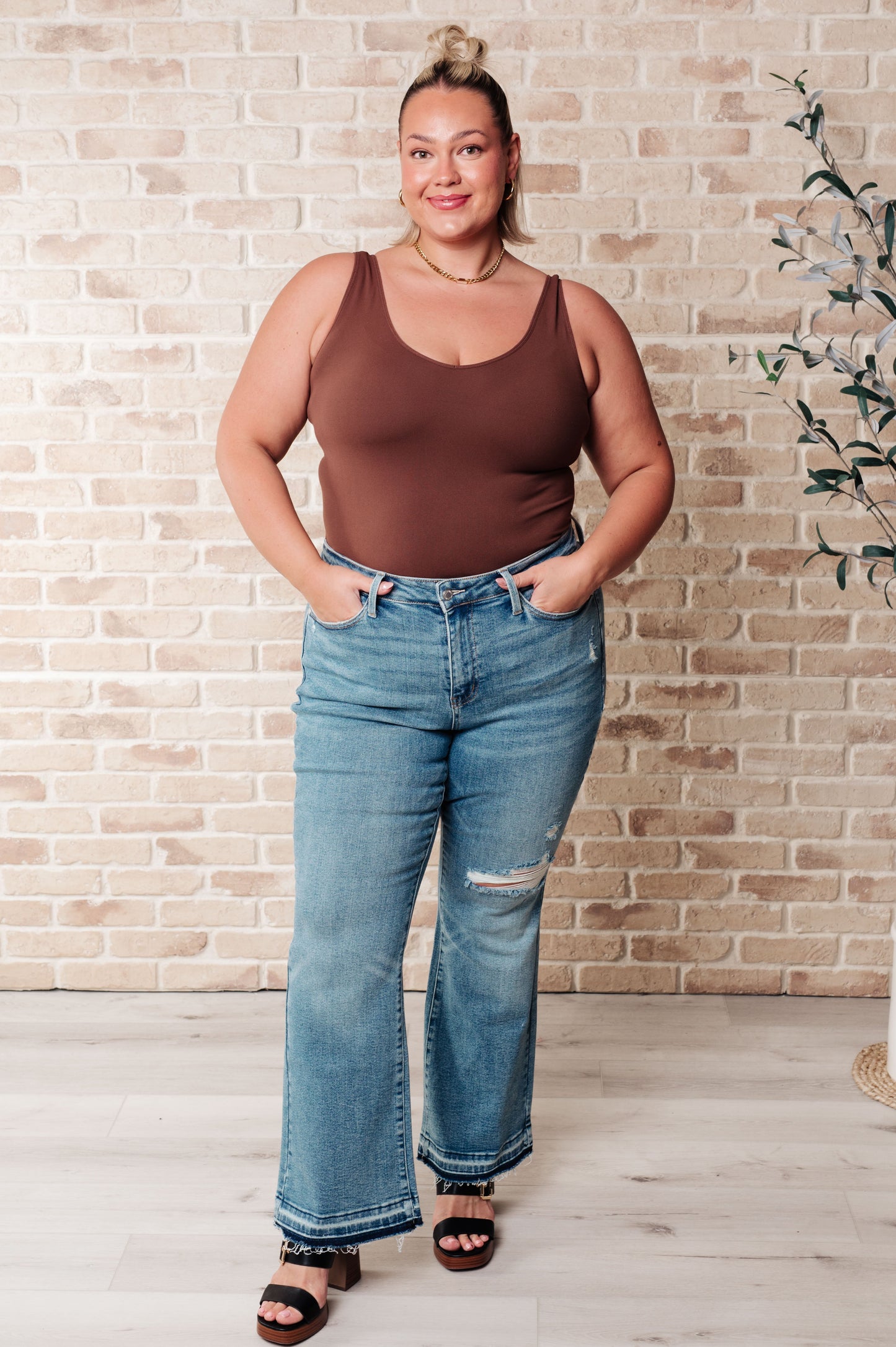 Isla Mid Rise Bootcut Jeans