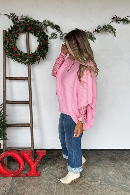 PREORDER: Christmas Meg Pullover Poncho