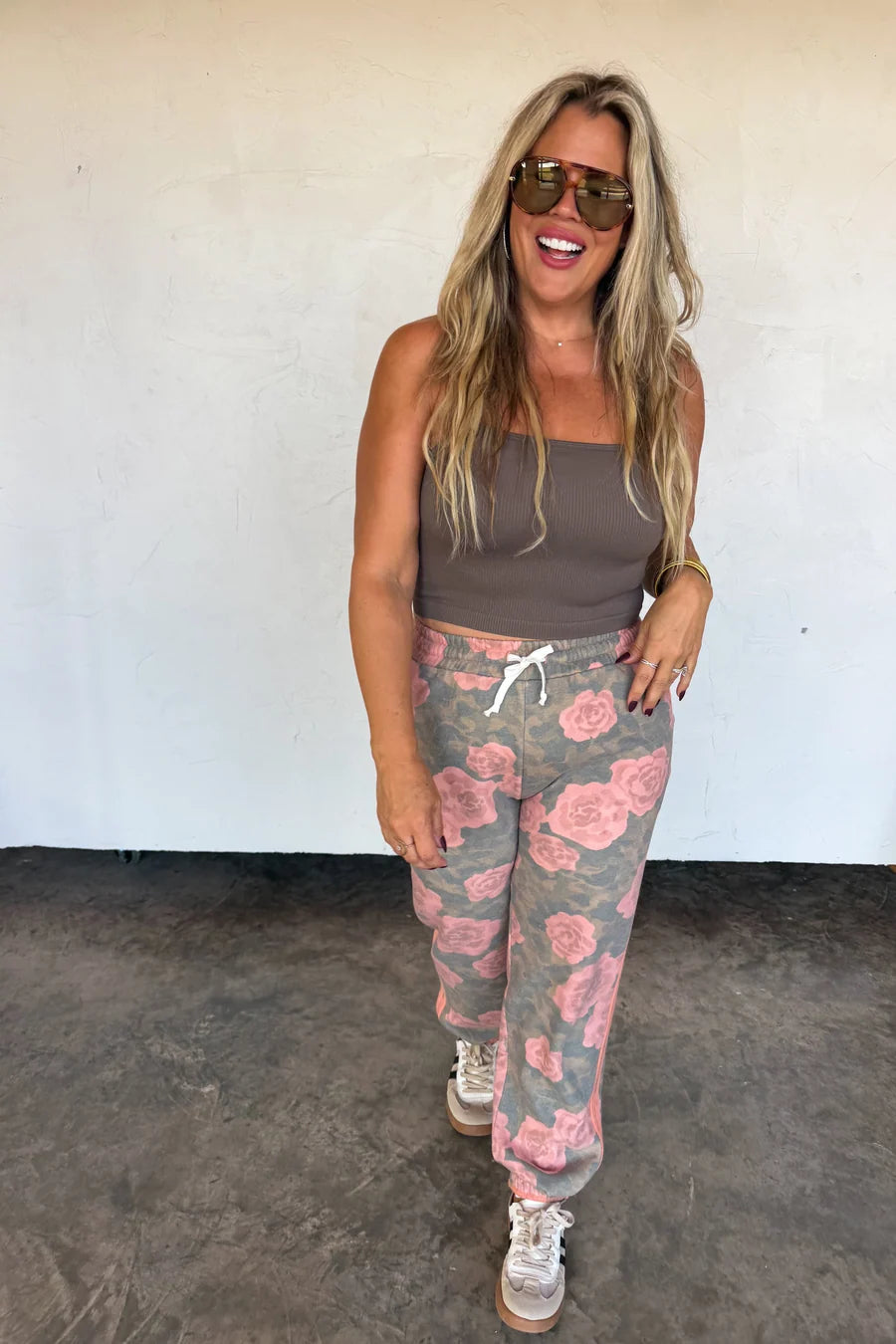PREORDER: Vintage Rose Joggers