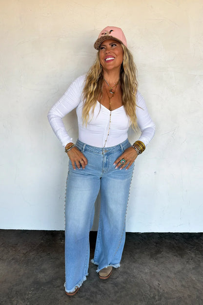 PREORDER: Off the Grid Studded Jeans