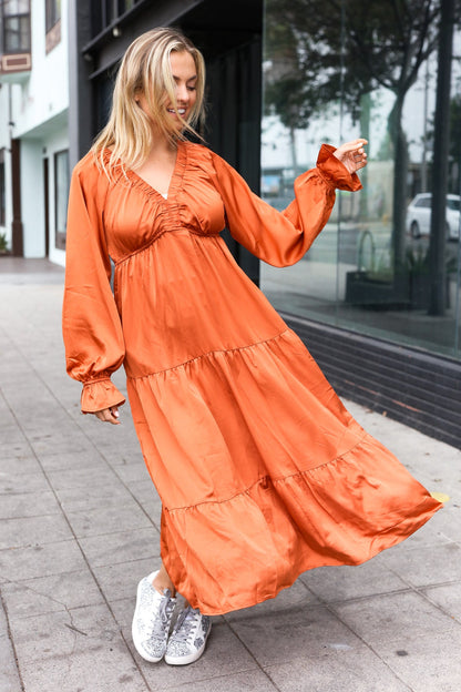 Rust Love Maxi Dress