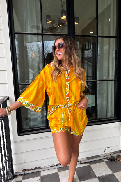 PREORDER: Fruit Salad Button Down