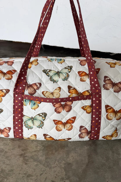 PREORDER: Butterfly Weekender Duffle Bag