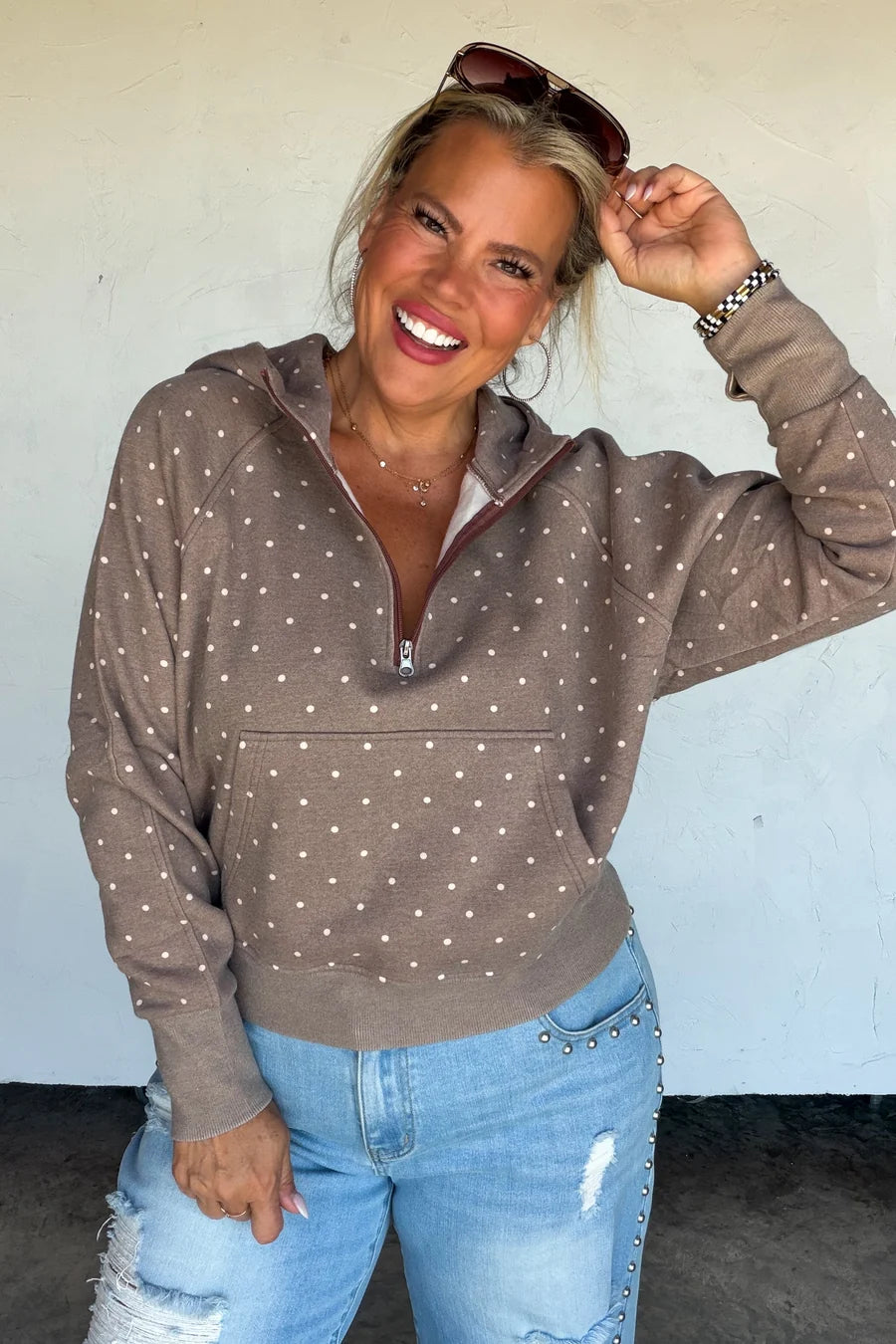 PREORDER: Polka Easy Does It Pullover