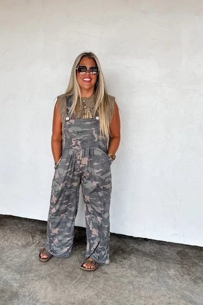 PREORDER: Camo Karli Overalls