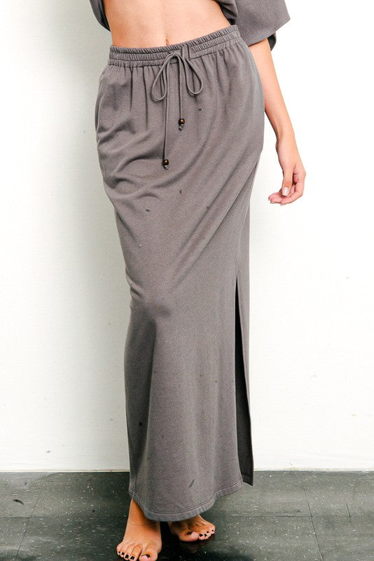 Organic Hemp Maxi Skirt