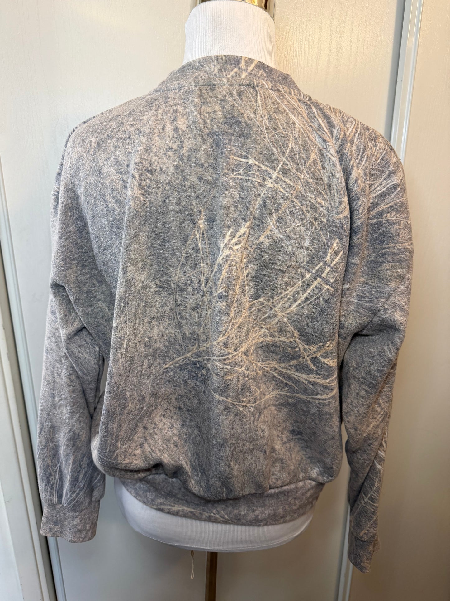 Amber Moon Revival: Tribe Kelley Brush Camo Crewneck Sweatshirt
