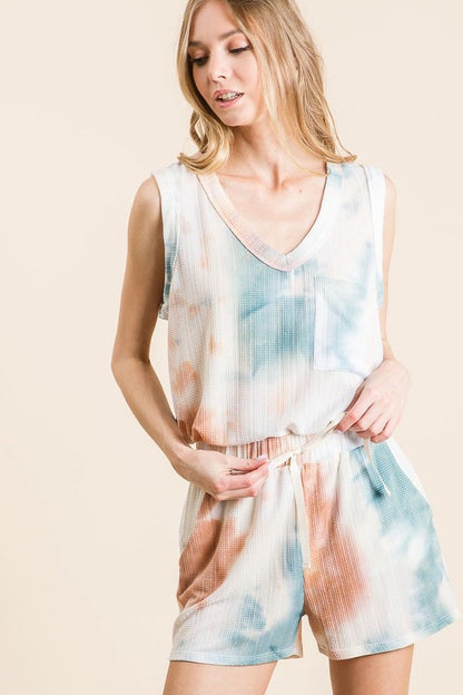 Tie Dye Cotton PJ Set