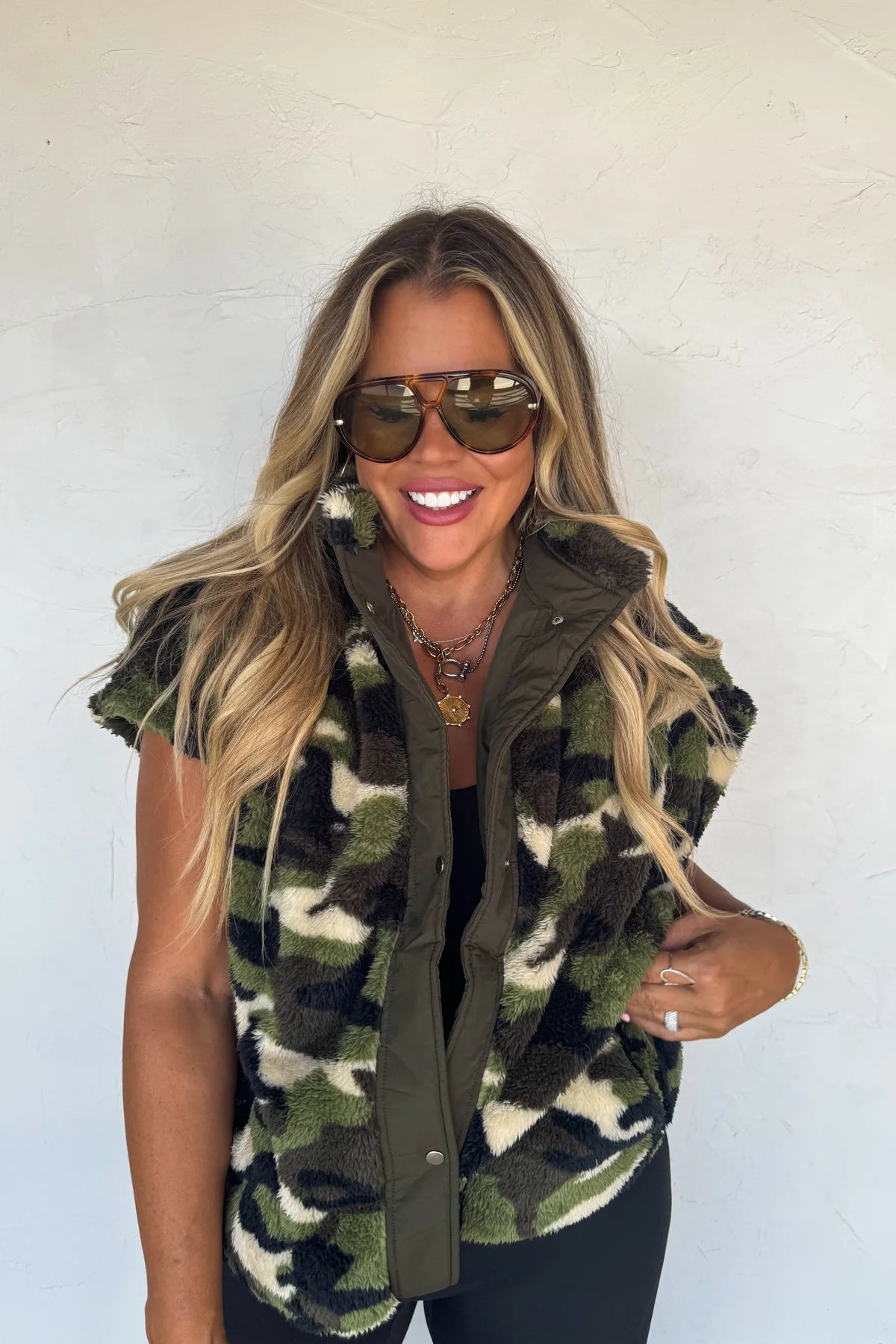 PREORDER: Linden Sherpa Vest Jacket