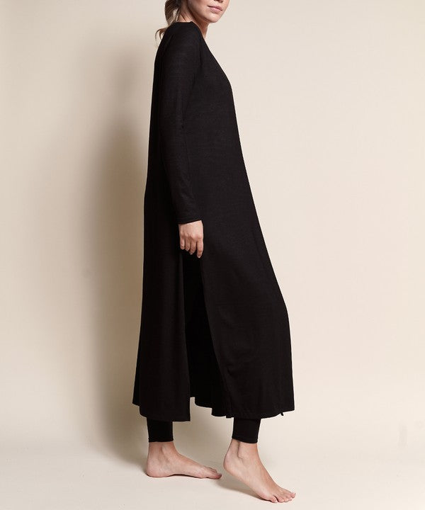 Organic Bamboo Maxi Cardigan