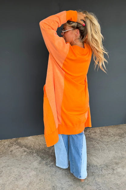 PREORDER: Desiree Sweatshirt Cardigan