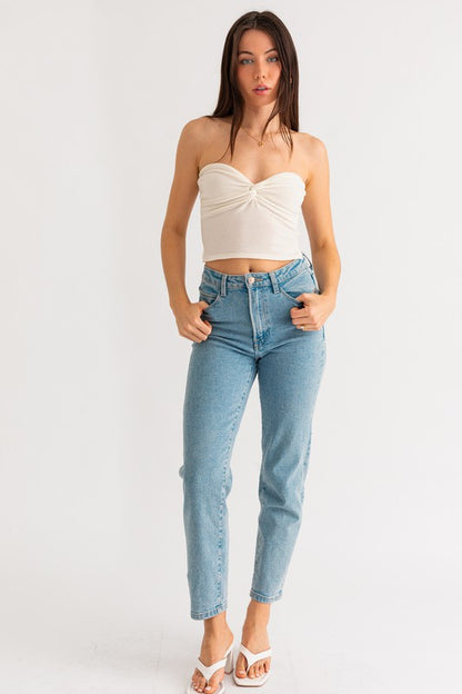 Twist Tube Crop Top