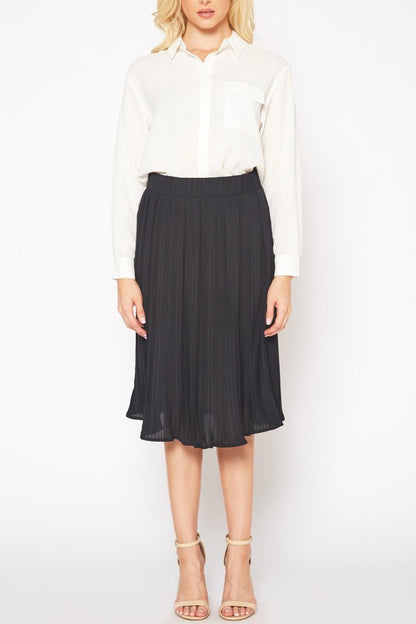 Pleated Skirt