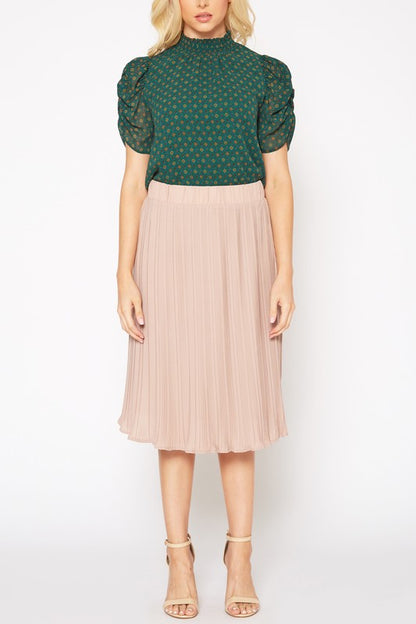 Pleated Skirt