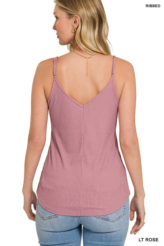 Amber Moon Basics: Half Button Cami