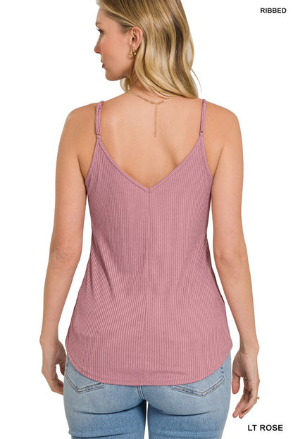 Amber Moon Basics: Half Button Cami