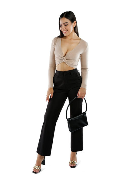 Knot Twist Crop Top