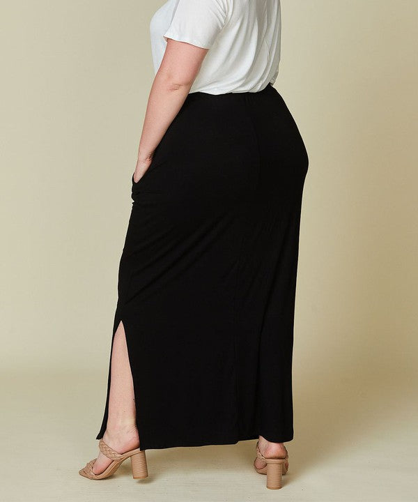 Plus - Organic Bamboo Maxi Skirt