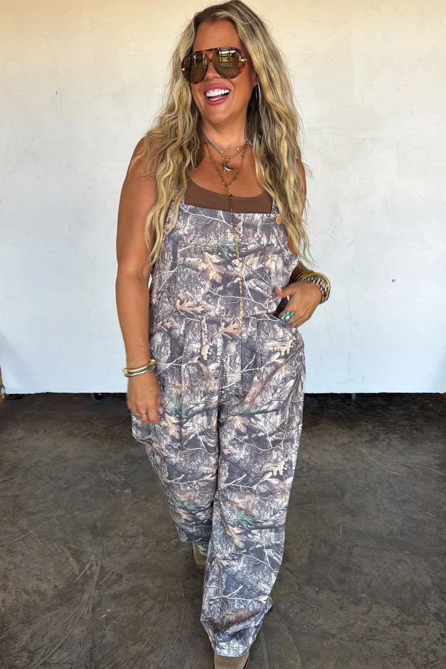 PREORDER: Free Range Camo Overalls - 100% Cotton