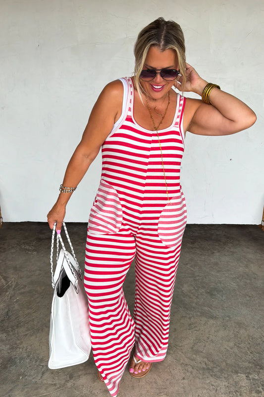 PREORDER: Ricki Stripe Terry Romper