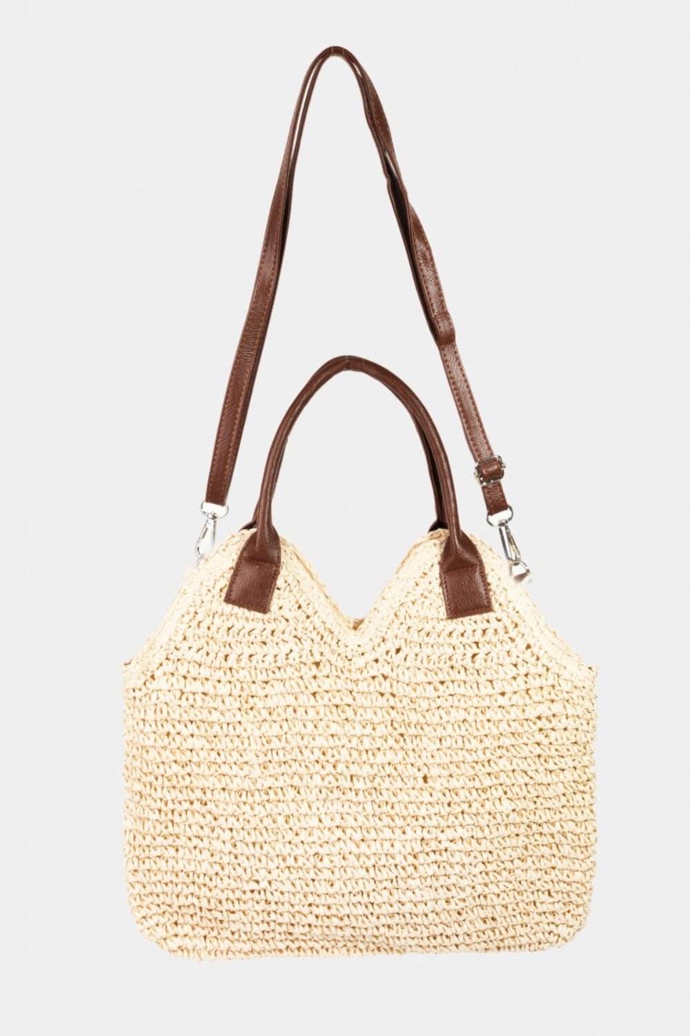 Mia Crossbody Straw Bag
