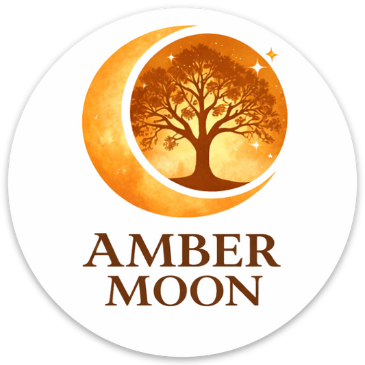 Amber Moon New Logo Sticker