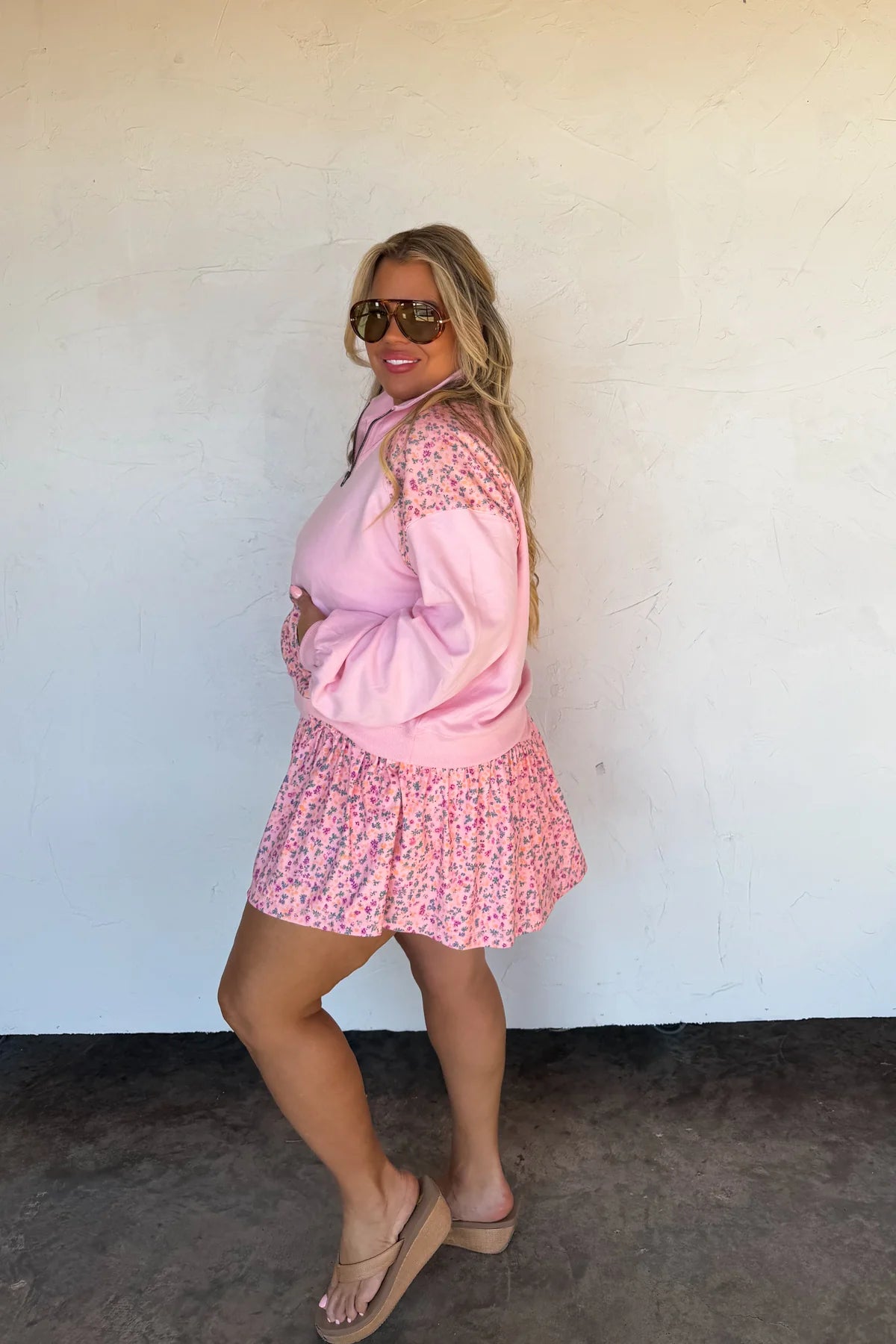 PREORDER: Just Living Quarter Zip Pullover