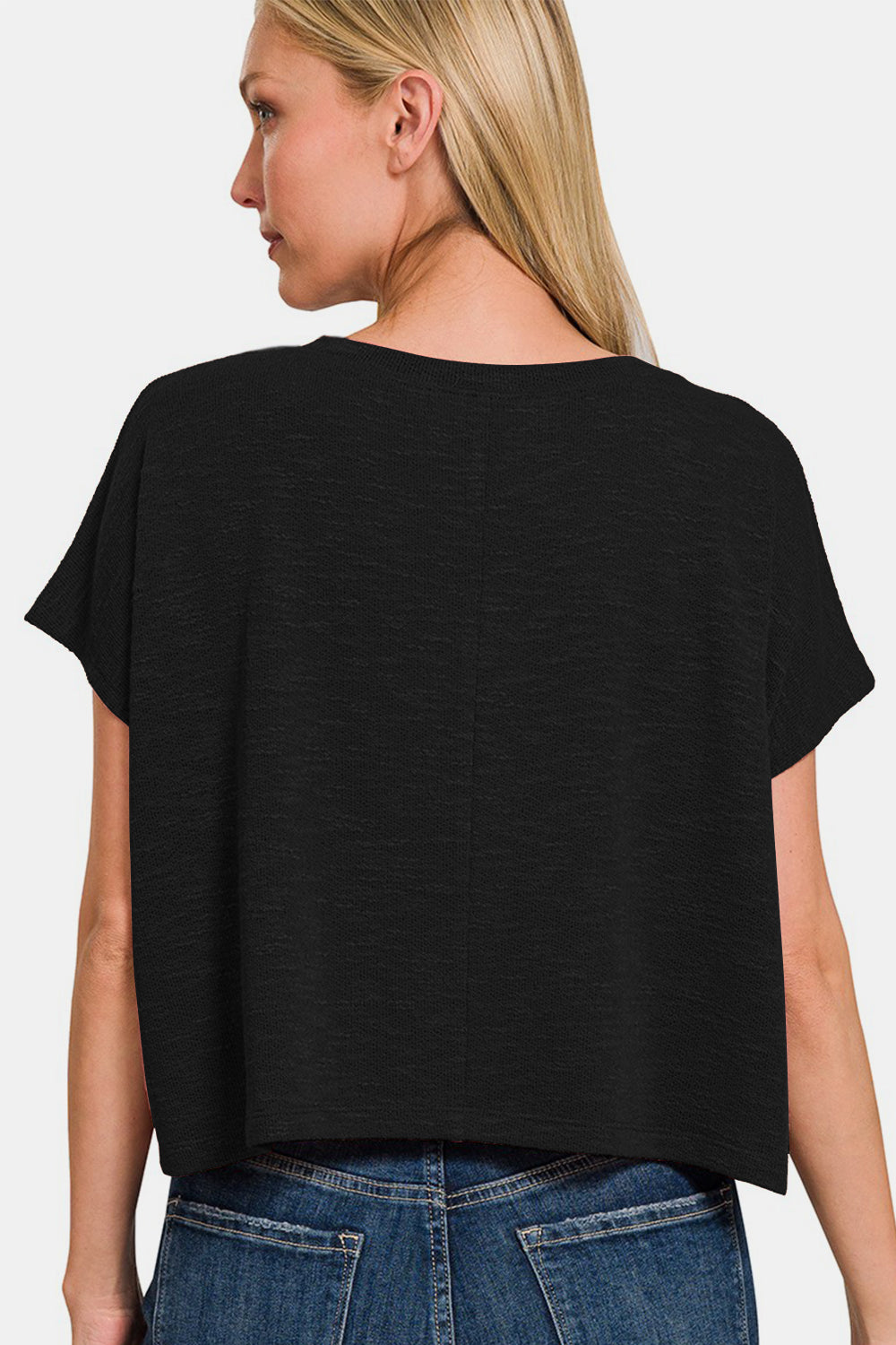 Amber Moon Basics: Heartbreakers Crop T-Shirt