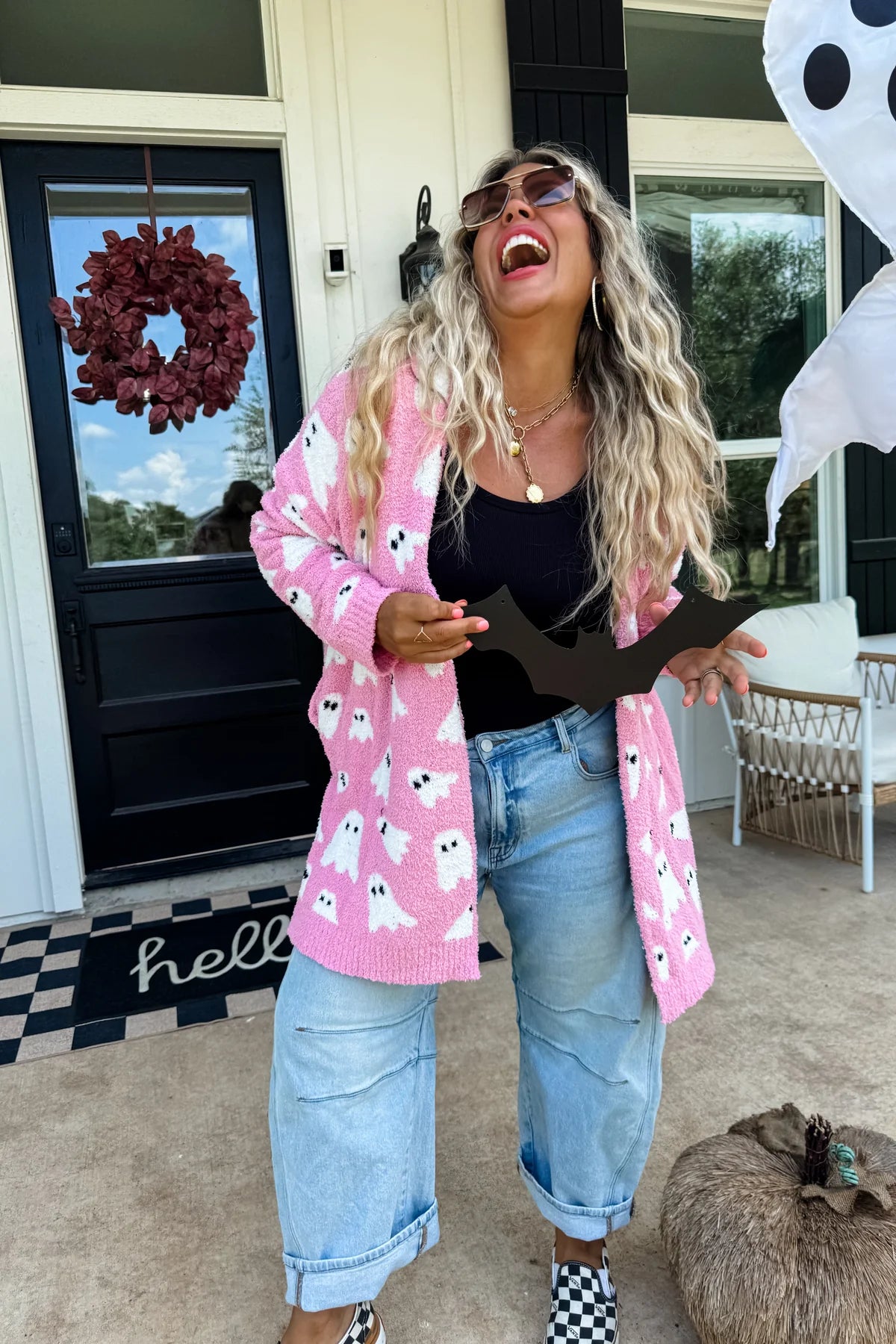 PREORDER: Pink Ghost Cardi