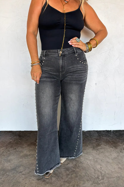 PREORDER: Off the Grid Studded Jeans