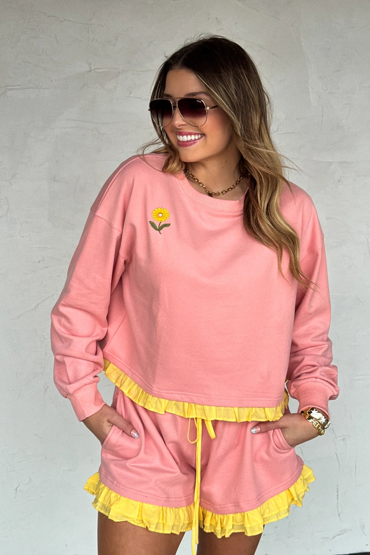 PREORDER: Spring Flower Short Set