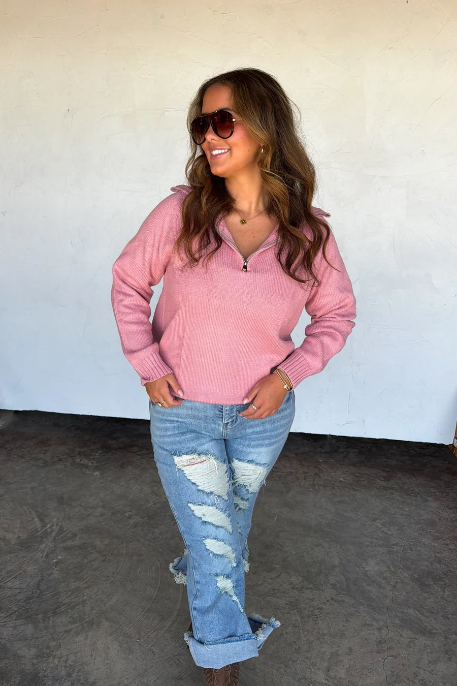 PREORDER: Field & Stable Quarter Zip Pullover