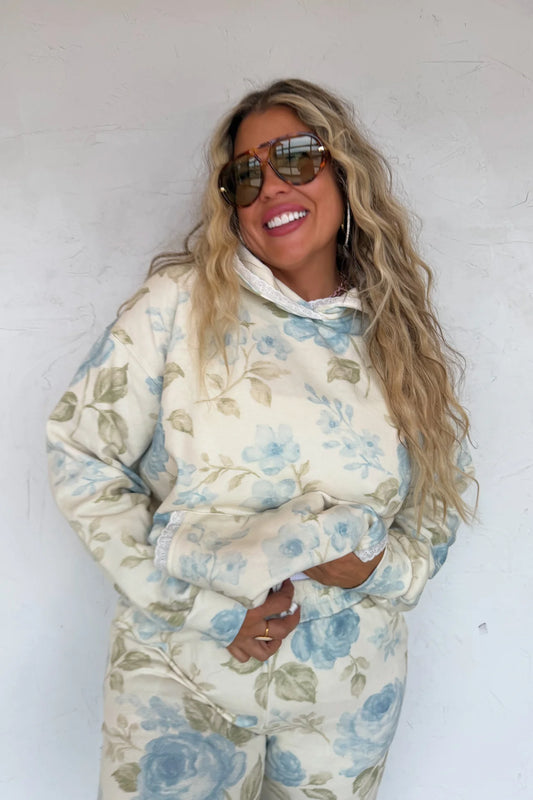 PREORDER: Lila Lace Hoodie Pullover