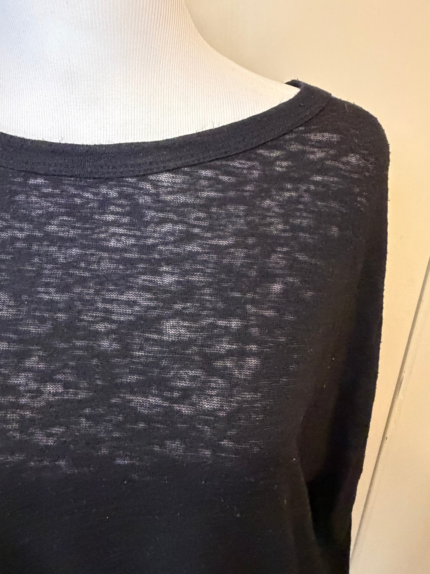 Amber Moon Revival: Tulip Back Burnout Top