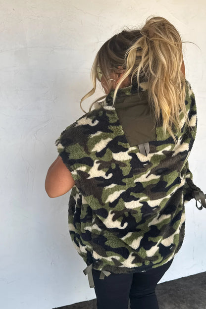 PREORDER: Linden Sherpa Vest Jacket