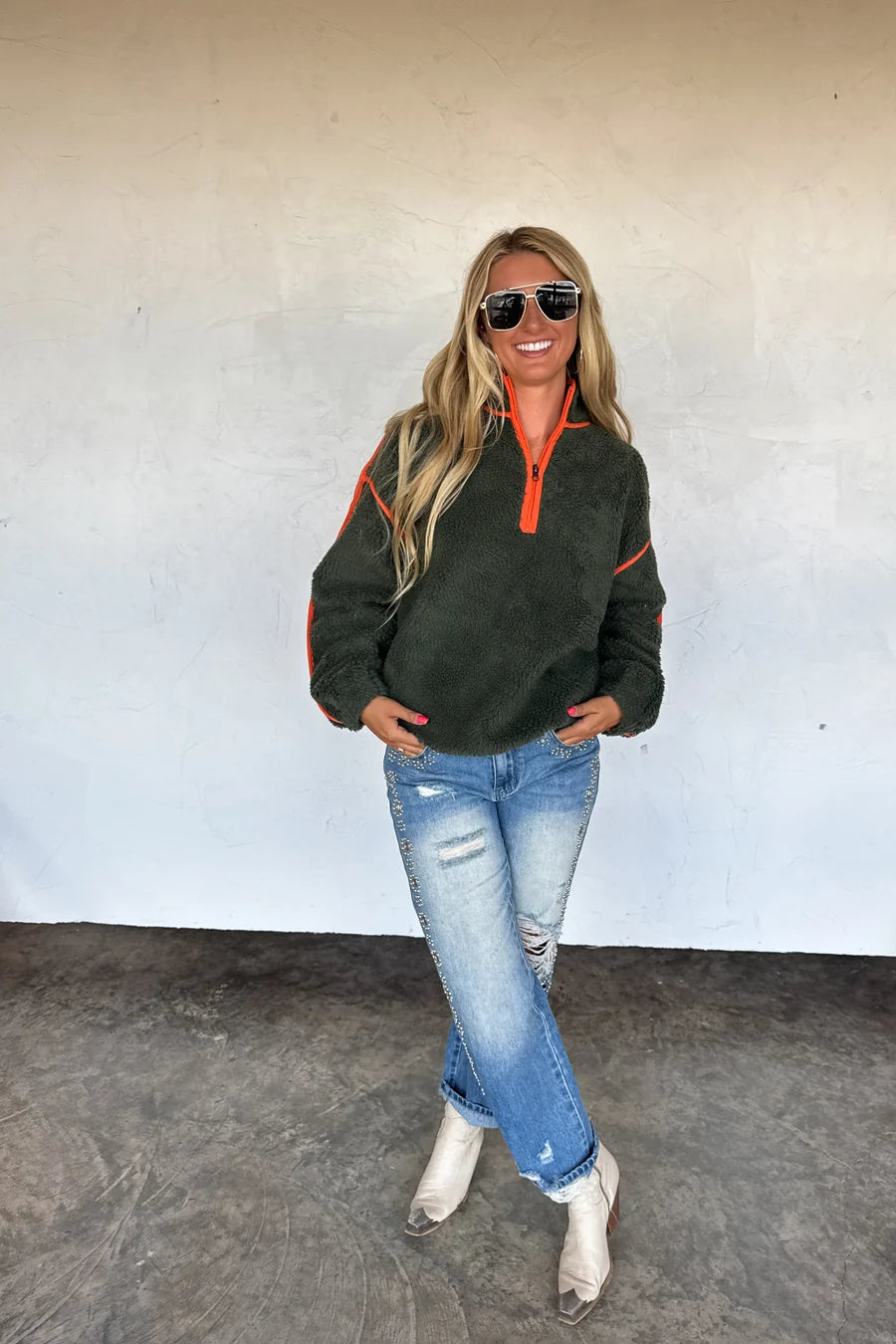 PREORDER: After Sunset Quarter Zip Pullover
