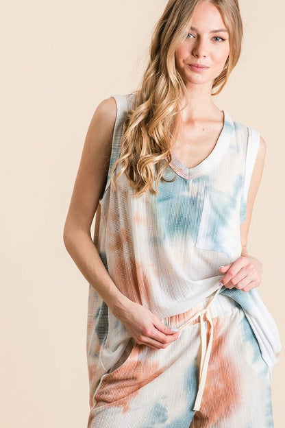 Tie Dye Cotton PJ Set