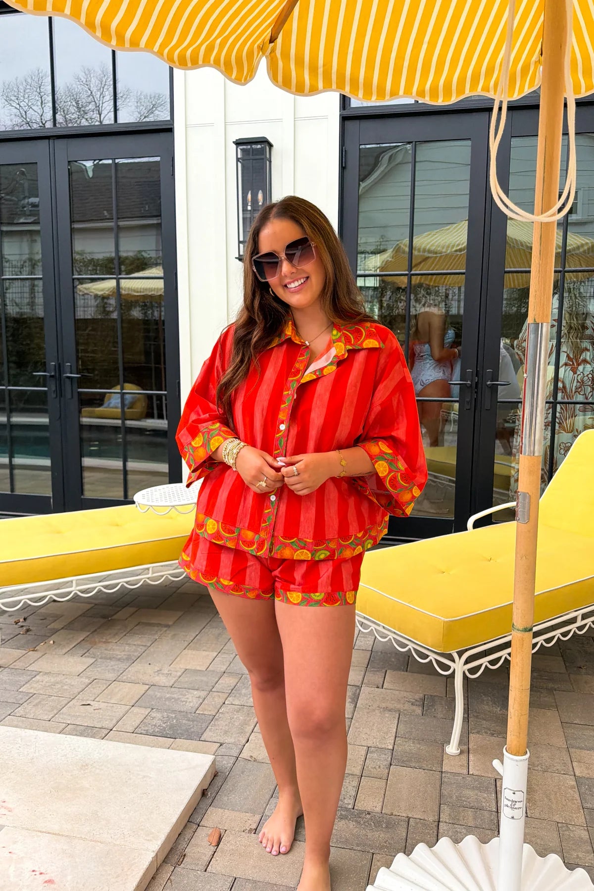 PREORDER: Fruit Salad Button Down