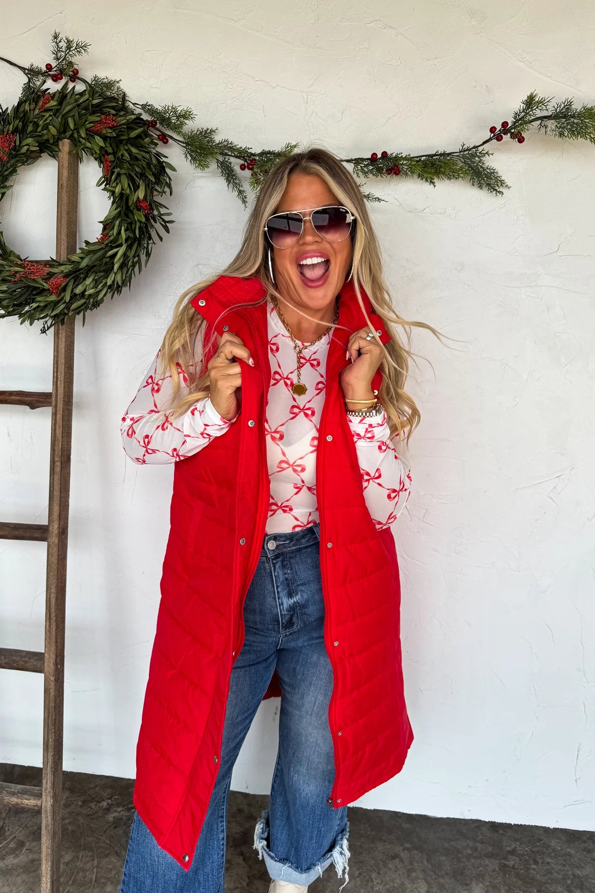 PREORDER: Kendall Long Puffer Vest