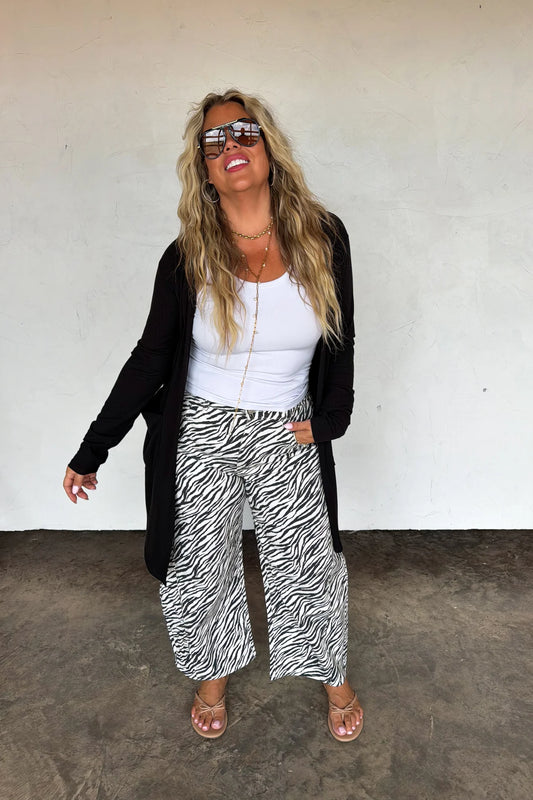 PREORDER: Zebra Bex Barrel Jeans
