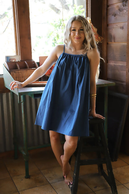 PREORDER: Dockside Darling Dress - 100% Cotton