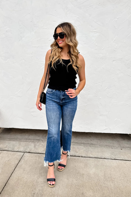 PREORDER: Urban Non Distressed Crop Jean